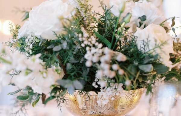 Delicate Touches of Greenery Created an Ethereal Vibe at a Cozy and Rustic Venue