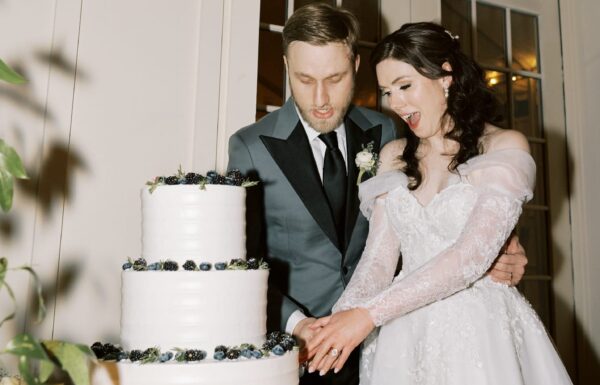 Delicate Touches of Greenery Created an Ethereal Vibe at a Cozy and Rustic Venue