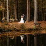 This Wedding Had a Beautiful Outdoor Setting Complete With On-Site Cabins