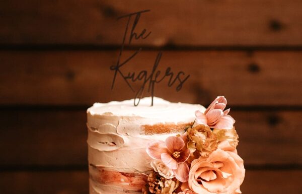 This Wedding Had a Beautiful Outdoor Setting Complete With On-Site Cabins