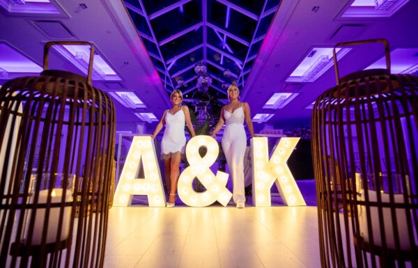 The wedding of These Brides’ Personalities Shone at Their Stunning Crystal Plaza Wedding Gallery 3