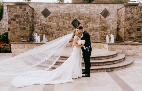 This Couple Made a Very Grand Entrance Into Their Reception