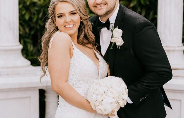 This Couple Made a Very Grand Entrance Into Their Reception