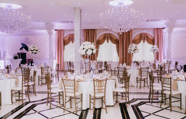 This Couple Made a Very Grand Entrance Into Their Reception