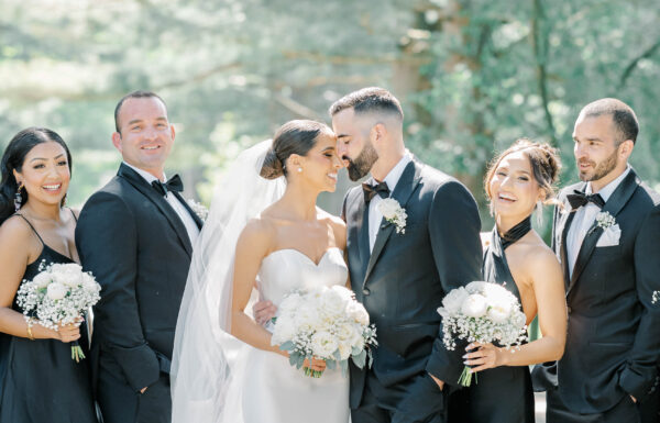 The wedding of These High School Sweethearts Tied the Knot in a Beautiful Spring Estate Wedding Gallery 0