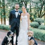 These High School Sweethearts Tied the Knot in a Beautiful Spring Estate Wedding