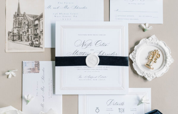 The wedding of These High School Sweethearts Tied the Knot in a Beautiful Spring Estate Wedding Gallery 5