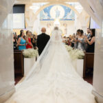 Over-The-Top White Florals Created a Fairytale Wedding