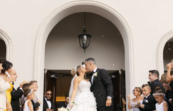 Over-The-Top White Florals Created a Fairytale Wedding