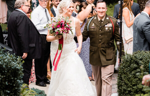 The wedding of A Wedding at the Bride’s Parents’ Home Let This Couple Make It All Their Own Gallery 9