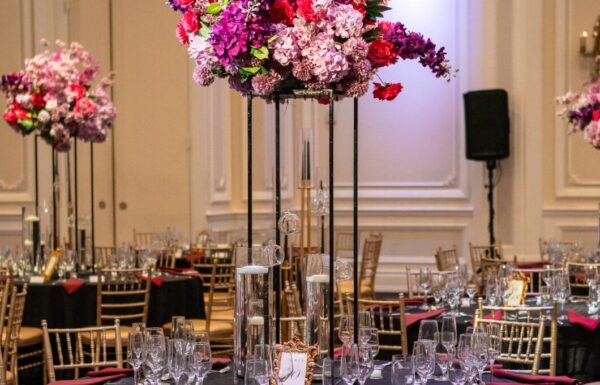 The wedding of A Lavish Hindu Wedding with Vibrant Florals & Acrobatic Performers Gallery 4