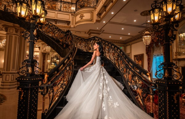 A Black-Tie Wedding That Was Like ‘Stepping Into a Fairytale’