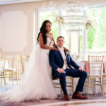 A Romantic and Elegant Ballroom Wedding With Blush Florals
