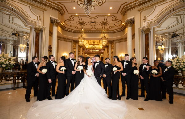 A Black-Tie Wedding That Was Like ‘Stepping Into a Fairytale’