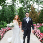 A Timeless Summer Wedding With Neutral Florals & Dancing Robots