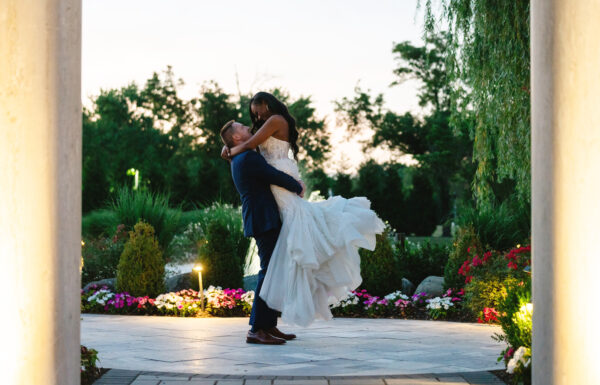 A Romantic and Elegant Ballroom Wedding With Blush Florals
