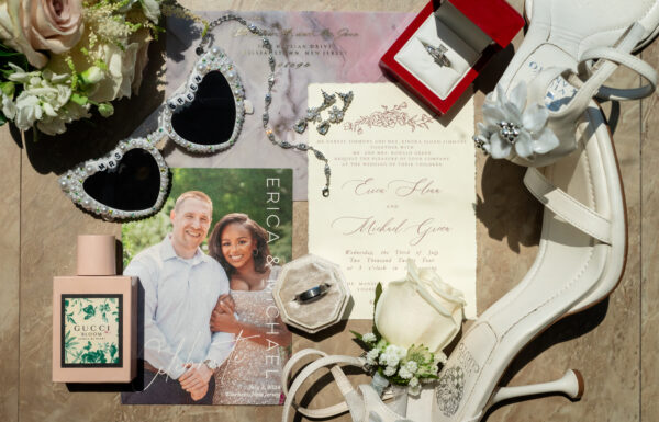 A Romantic and Elegant Ballroom Wedding With Blush Florals
