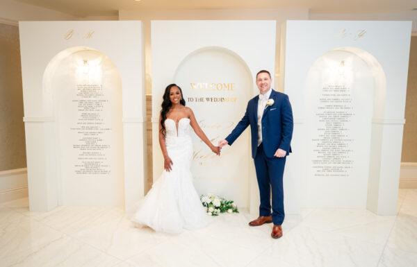 A Romantic and Elegant Ballroom Wedding With Blush Florals