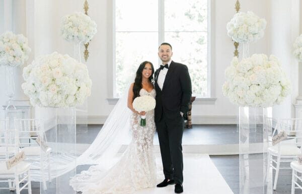 Tons of Gorgeous Florals and Personal Touches at This Park Château Wedding
