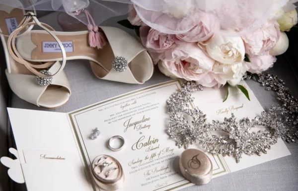 Bright Pink and White Florals Completed This Spring Wedding
