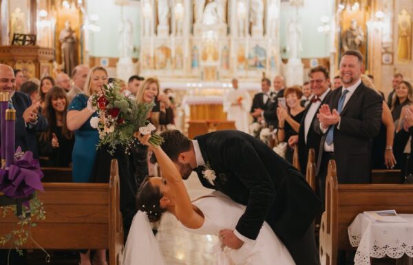 The wedding of A City-Chic Winter Wedding Complete With a Vintage NYC Cab Gallery 12