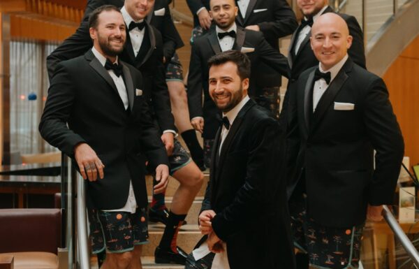 The wedding of A City-Chic Winter Wedding Complete With a Vintage NYC Cab Gallery 5