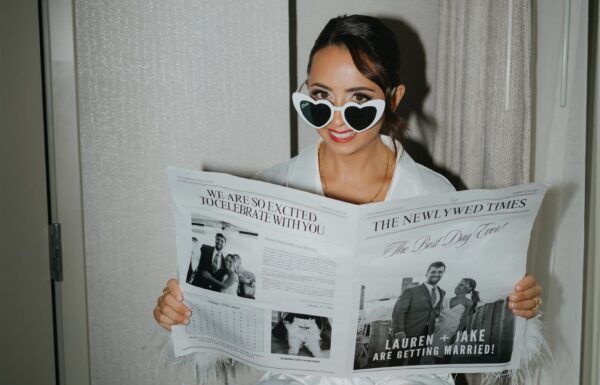 The wedding of A City-Chic Winter Wedding Complete With a Vintage NYC Cab Gallery 7