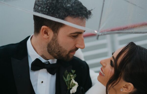 The wedding of A City-Chic Winter Wedding Complete With a Vintage NYC Cab Gallery 3