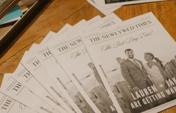 The wedding of A City-Chic Winter Wedding Complete With a Vintage NYC Cab Gallery 18