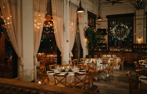 The wedding of A City-Chic Winter Wedding Complete With a Vintage NYC Cab Gallery 0