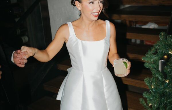 The wedding of A City-Chic Winter Wedding Complete With a Vintage NYC Cab Gallery 13