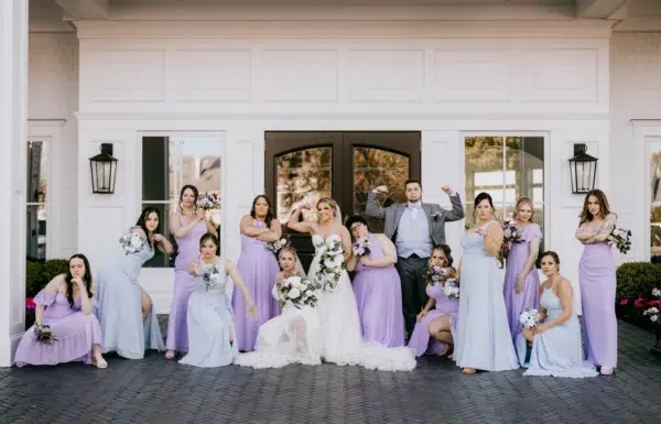 The wedding of A Waterfront Wedding Featuring The Couple’s Dog & Pride Flags at the Ceremony Gallery 1