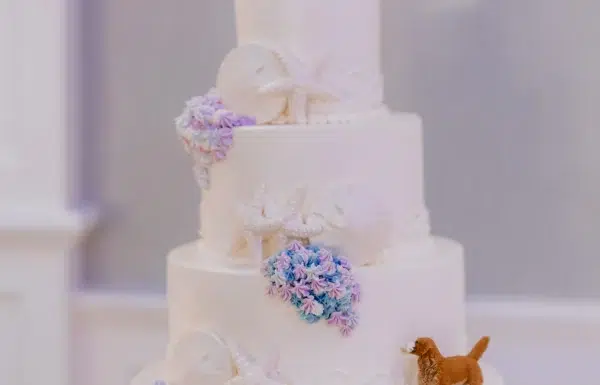 The wedding of A Waterfront Wedding Featuring The Couple’s Dog & Pride Flags at the Ceremony Gallery 2