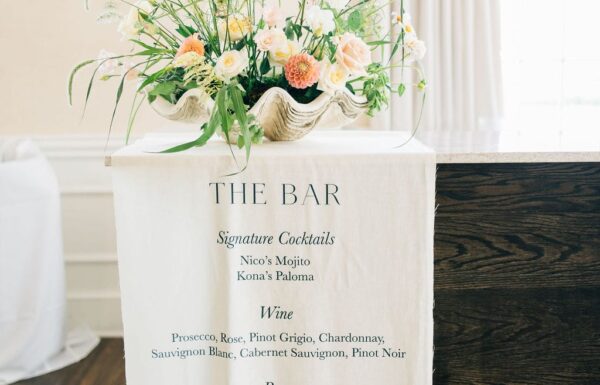 An Elegant Country Club Wedding with a Pastel Palette