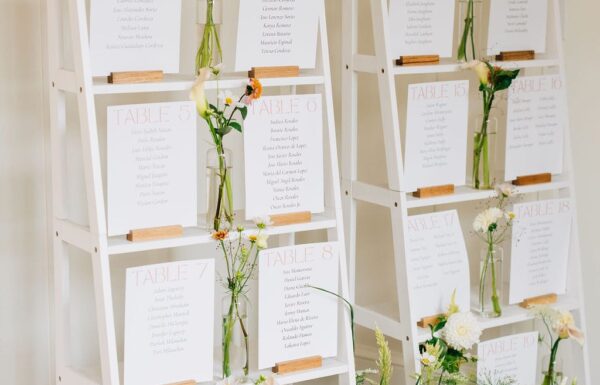 An Elegant Country Club Wedding with a Pastel Palette