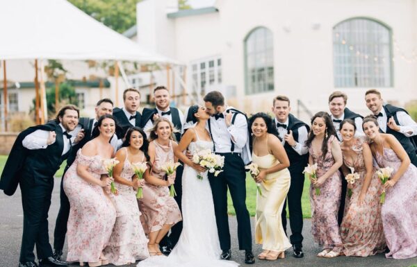 An Elegant Country Club Wedding with a Pastel Palette
