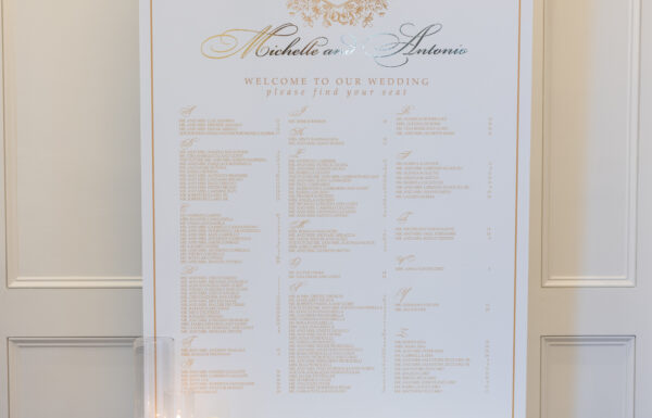 An Elegant Opulent Reception With a Gelato & Espresso Truck