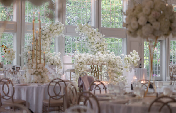 An Elegant Opulent Reception With a Gelato & Espresso Truck