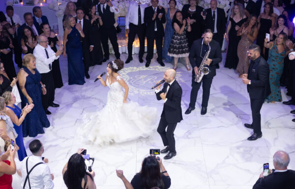 An Elegant Opulent Reception With a Gelato & Espresso Truck