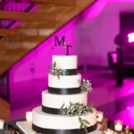 A Luxe Black, White and Gold Wedding Celebration in Jersey City
