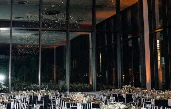 The wedding of A Luxe Black, White and Gold Wedding Celebration in Jersey City Gallery 3