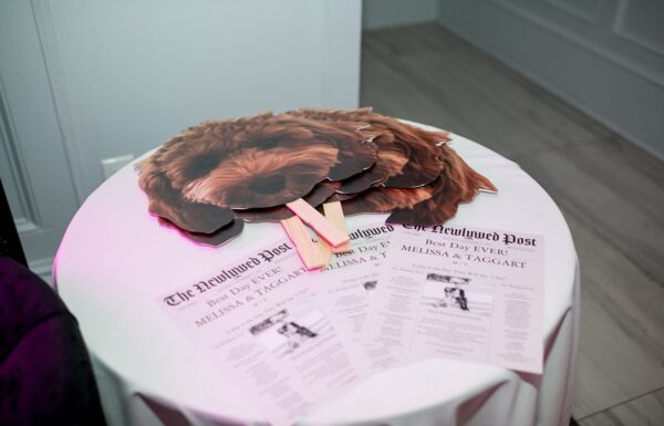 The wedding of A Luxe Black, White and Gold Wedding Celebration in Jersey City Gallery 6