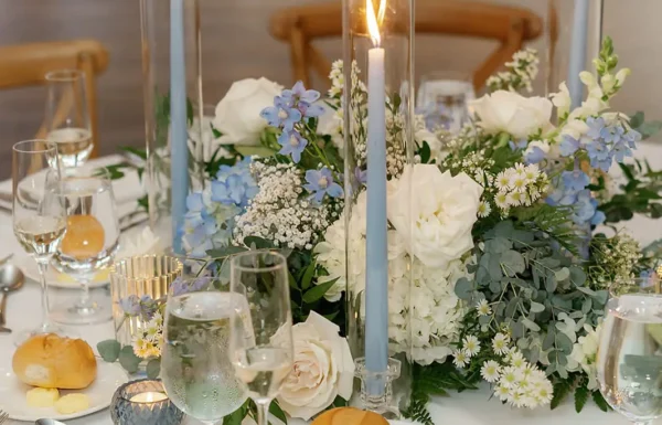 A Garden Party Wedding Complete With a ‘Please Be Seeded’ Seating Chart