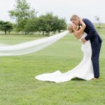 A Garden Party Wedding Complete With a ‘Please Be Seeded’ Seating Chart