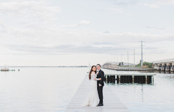 The wedding of Beachy Vibes Without the Sand at This Shore Wedding Gallery 1