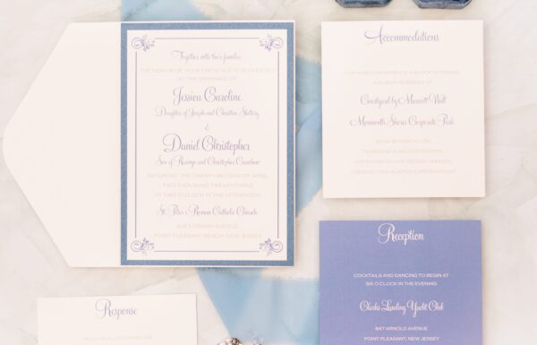 This Shore Wedding Featured Lots of Coastal Blues and Grays