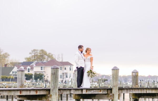 This Shore Wedding Featured Lots of Coastal Blues and Grays