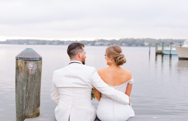 This Shore Wedding Featured Lots of Coastal Blues and Grays