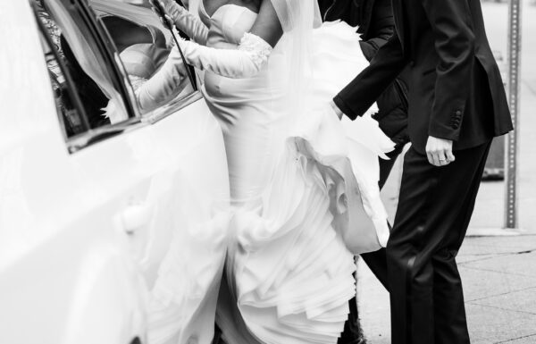 This Jersey City Wedding Exuded Sultry and Romantic Vibes