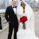 This Jersey City Wedding Exuded Sultry and Romantic Vibes